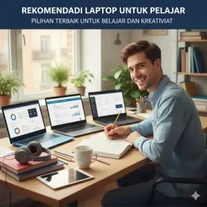Rekomendasi Laptop untuk Pelajar, pilihan terbaik untuk belajar.